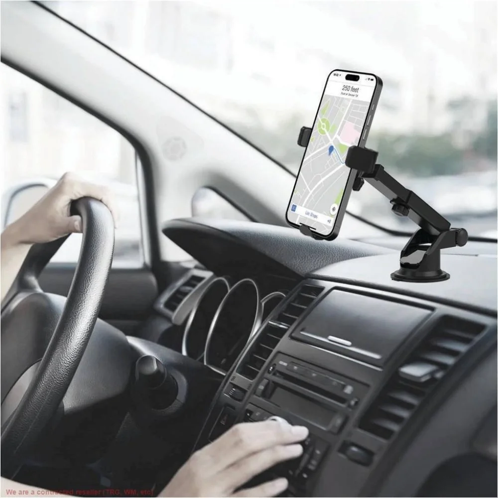 Energizer Car Accessory Dash and Window Extendable Mount, New Open Box
